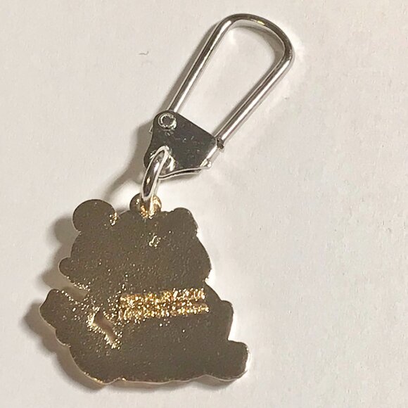 Disney Pluto Dog Mickey Mouse Fab 5 Zipper Pull Keychain Purse Charm Backpack - Picture 7 of 9